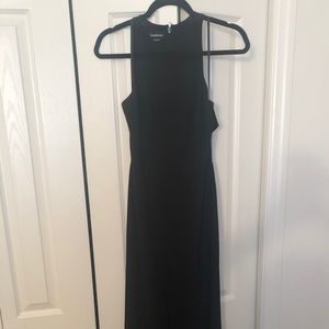 Bebe Polyester Open Back Detail Jumpsuit